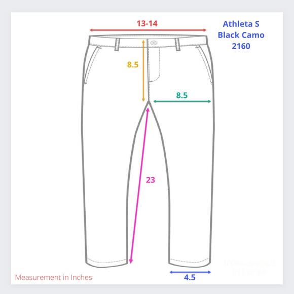 Athleta Black Shadow Camo Relay Leggings SIZE Small Capri Yoga Pants - Picture 4 of 11